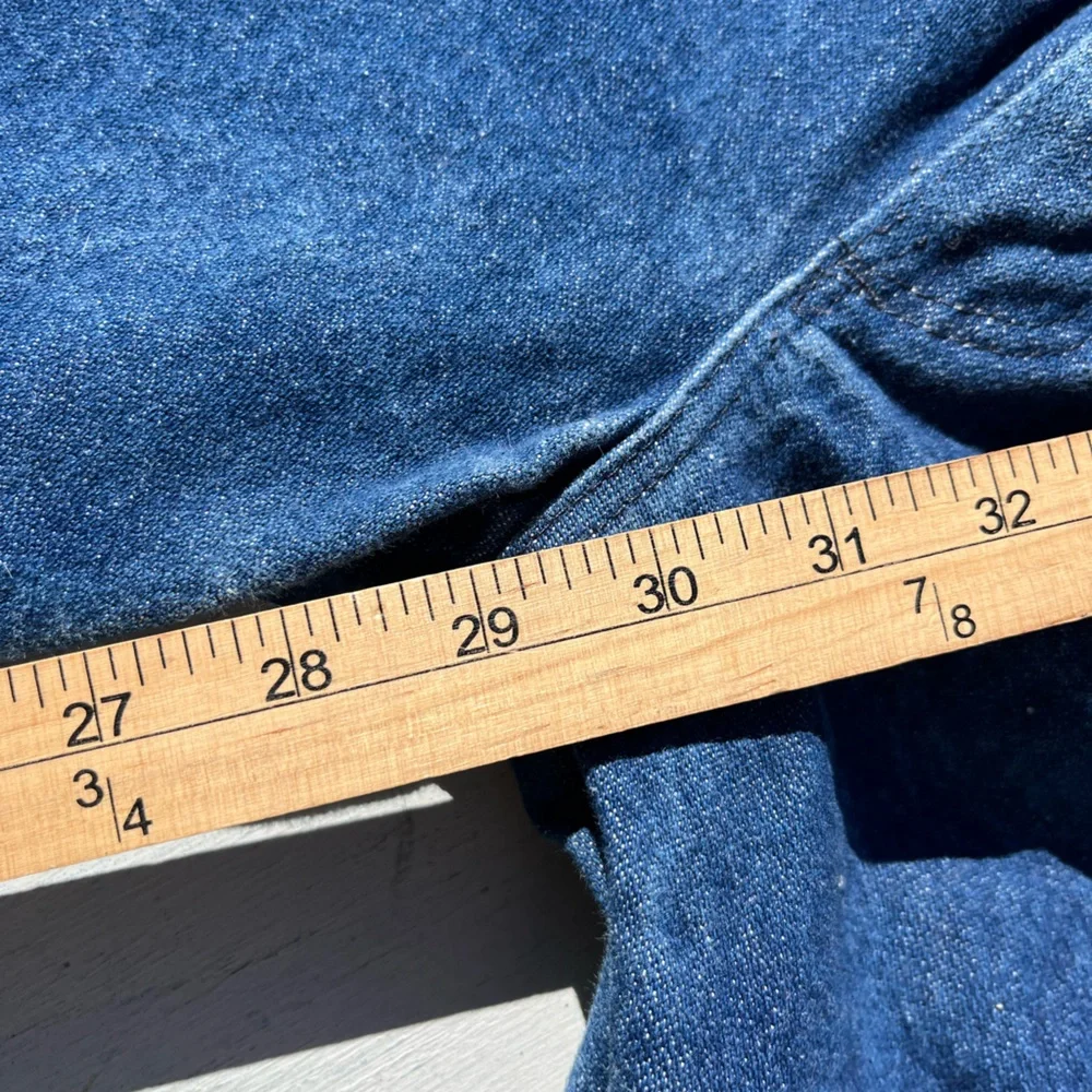 Men's Wrangler Jeans Blue 13MWZ 36x30 Western USA Cowboy Rodeo Slim Ranch Denim‎